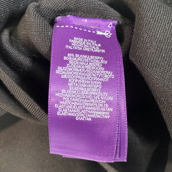 NWT Ralph Lauren Purple Label Ready Wear Spring Runway Silk Knit Pencil Skirt - Picture 6 of 6